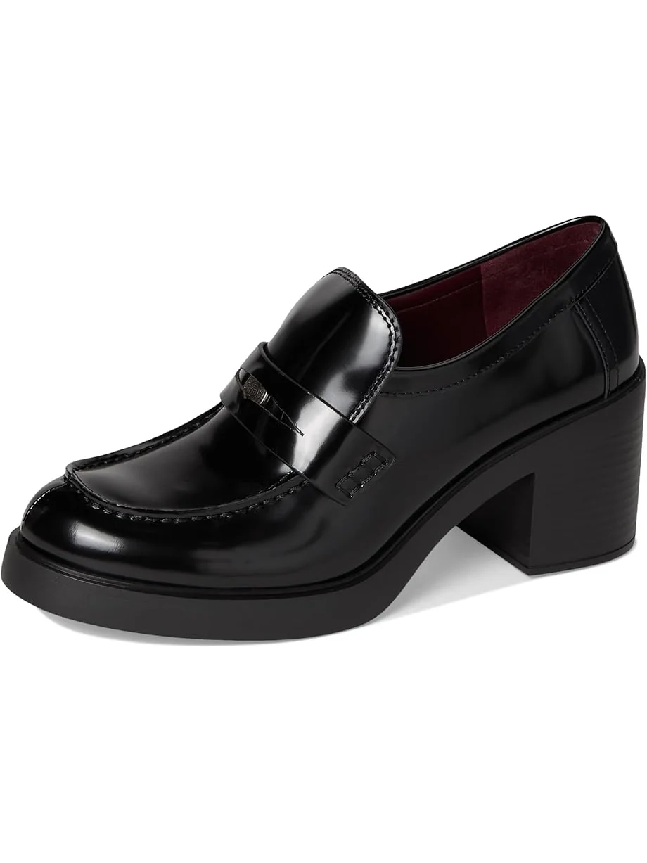 Женские туфли Tory Burch Classic Heel Lug Loafers 50mm — изображение 7 из 7, черный