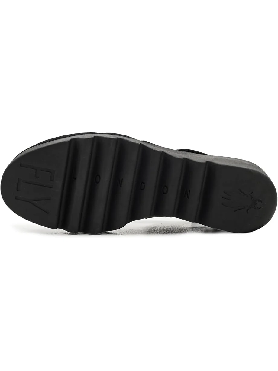 Женские туфли FLY LONDON Basy605fly — изображение 4 из 6, черный/графитовый