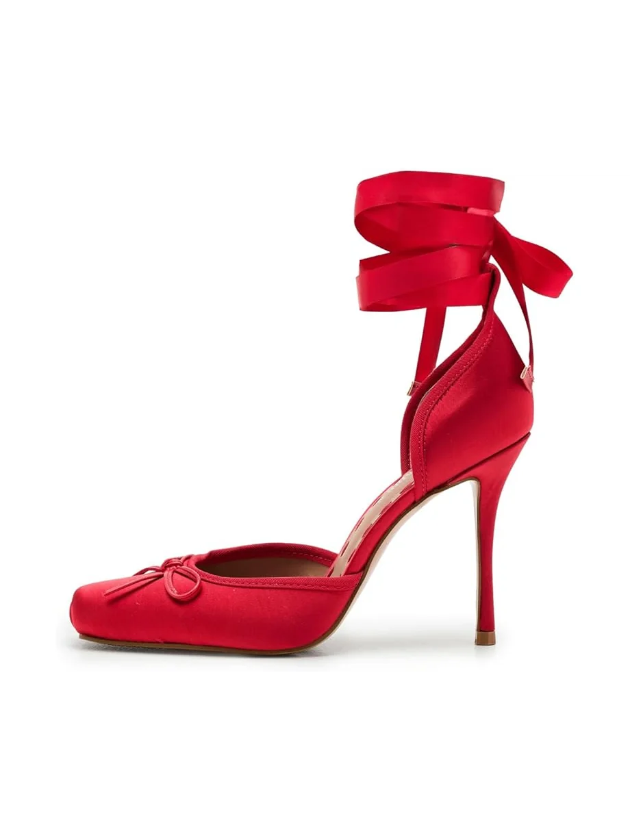 Женские туфли Steve Madden Larina — изображение 3 из 5, красный