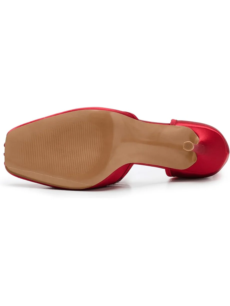 Женские туфли Steve Madden Larina — изображение 4 из 5, красный