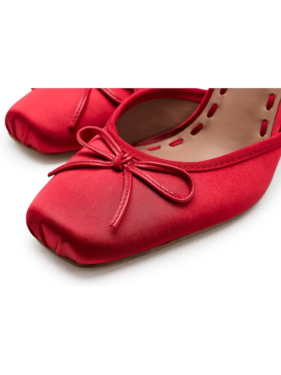 Женские туфли Steve Madden Larina — изображение 5 из 5, красный