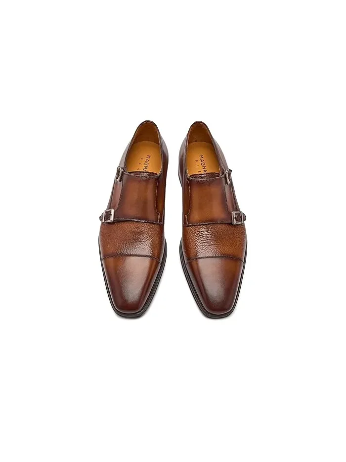 Оксфорды с мыском Miura Magnanni — изображение 3 из 5, табачный