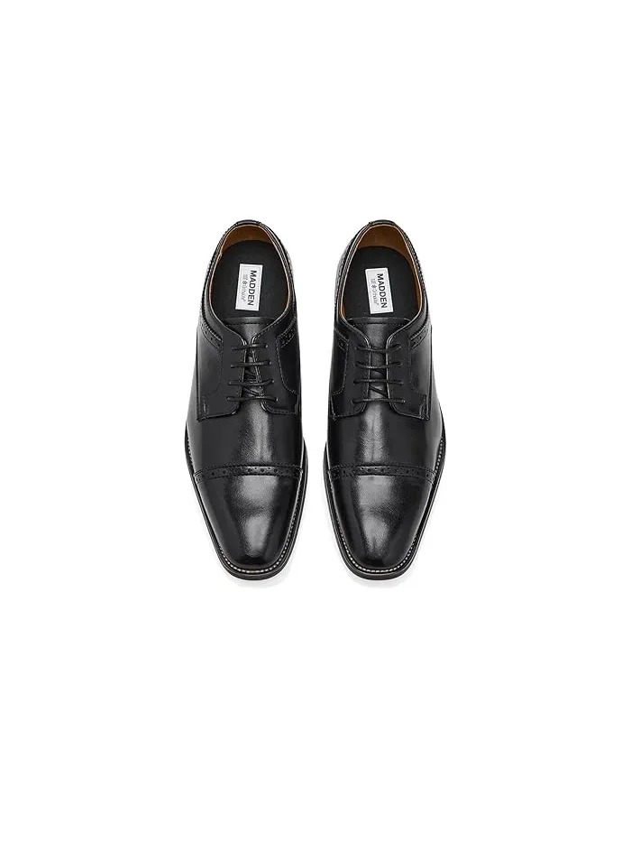 Оксфорды Plattio кожаные Steve Madden — изображение 3 из 5, бежевый