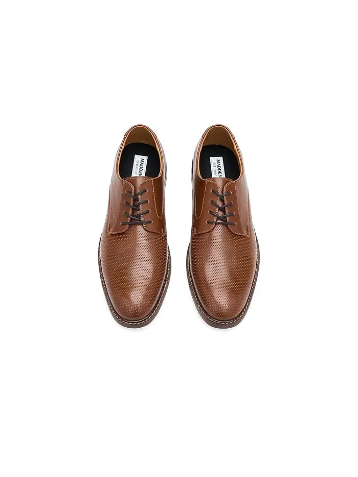 Оксфорды кожаные Maki Steve Madden — изображение 3 из 5, коричневый