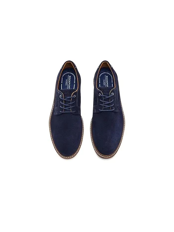 Оксфорды кожаные Foley Rockport — изображение 3 из 5, темно-синий
