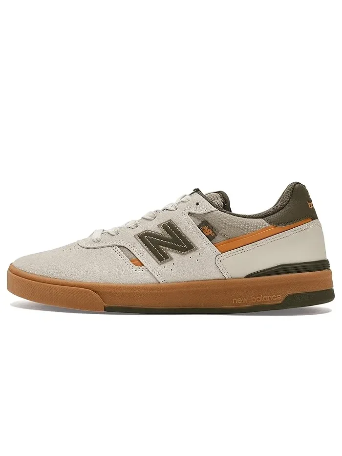Кроссовки кожаные 306 Cup Jamie Foy New Balance Numeric — изображение 5 из 5, бежевый/оливковый