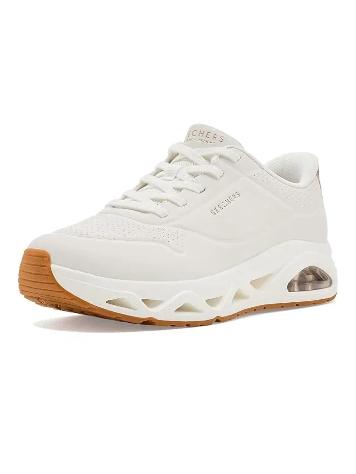 Кроссовки Uno Glide-Step Glide On Air Hands Free Slip-Ins SKECHERS — изображение 2 из 5, белый