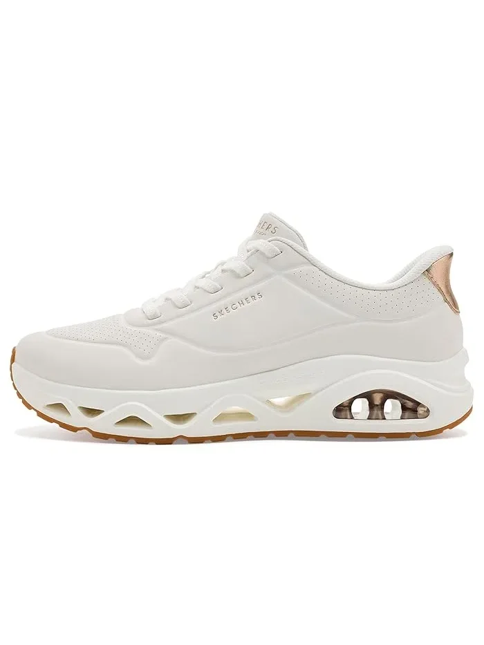Кроссовки Uno Glide-Step Glide On Air Hands Free Slip-Ins SKECHERS — изображение 5 из 5, белый