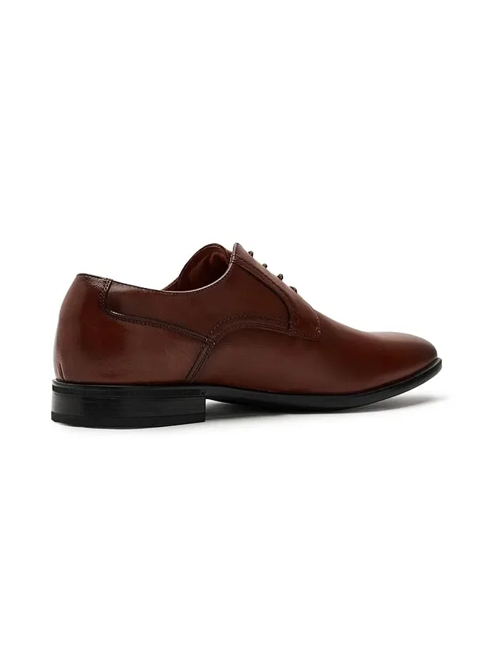 Оксфорды с гладким носком Zaffiro Florsheim — изображение 4 из 5, коричневый