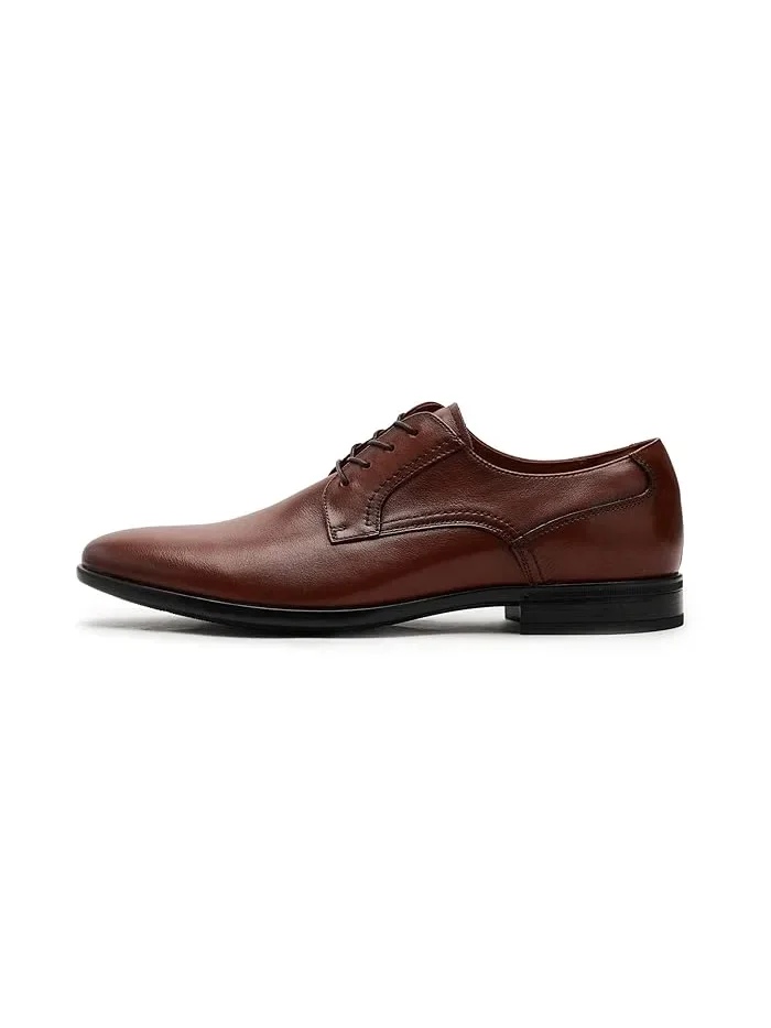 Оксфорды с гладким носком Zaffiro Florsheim — изображение 5 из 5, коричневый
