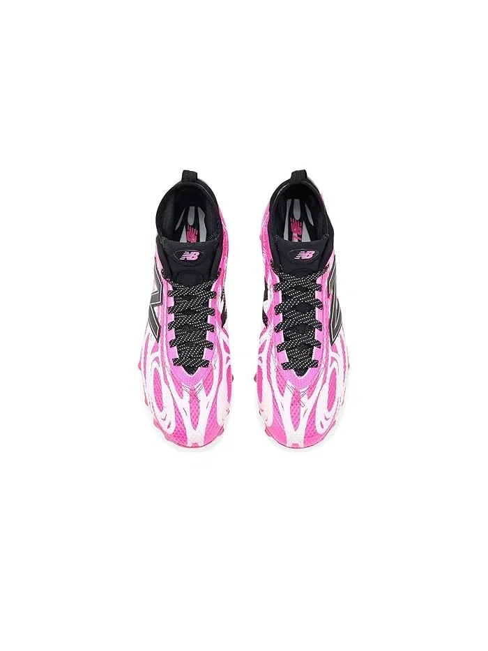 Кроссовки для лакросса FreezeLX V5 New Balance — изображение 2 из 4, черный/розовый