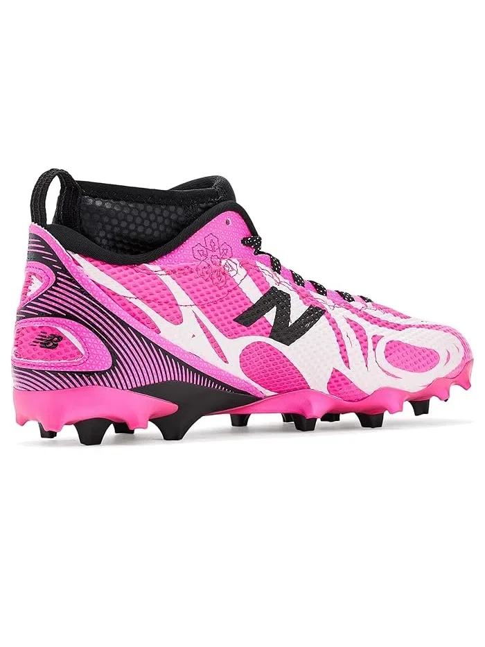 Кроссовки для лакросса FreezeLX V5 New Balance — изображение 3 из 4, черный/розовый