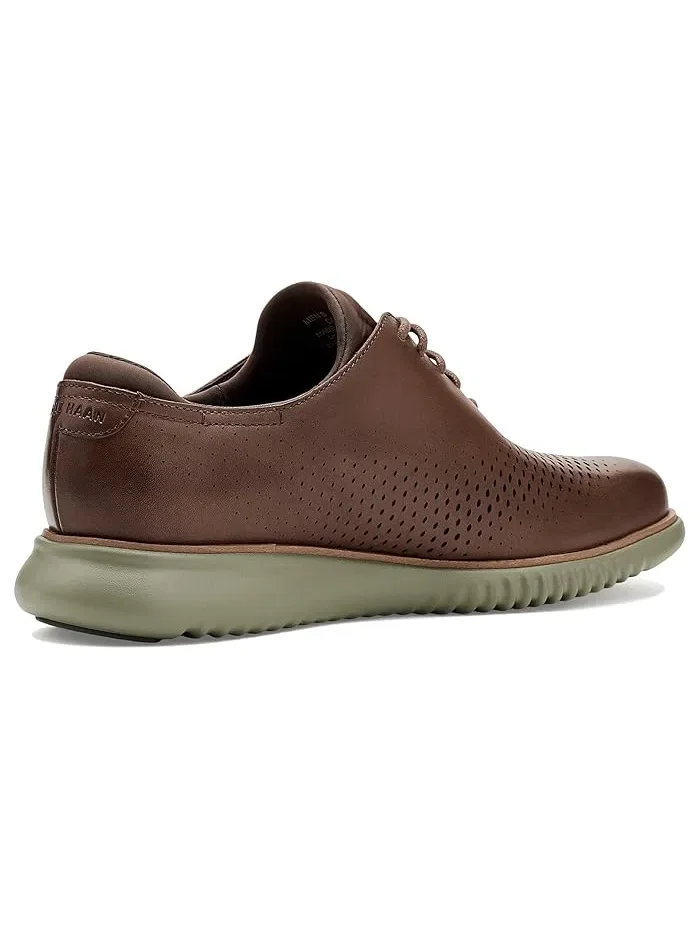 Оксфорды кожаные 2.Zerogrand Cole Haan — изображение 4 из 5, мшистый