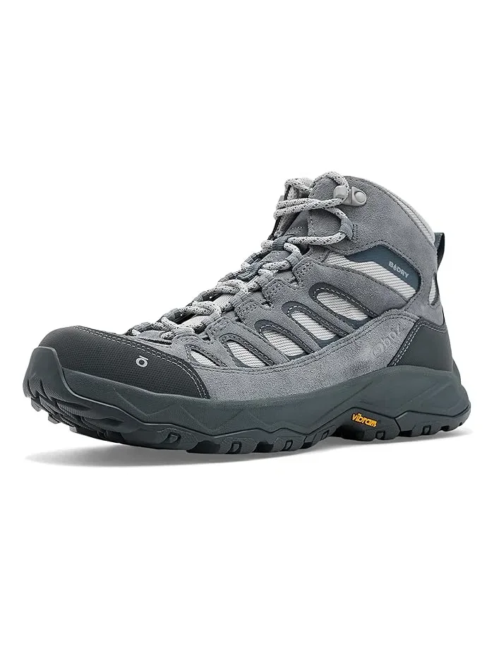 Кроссовки для хайкинга Sawtooth Ascent Mid B-dry Oboz — изображение 2 из 5, серый