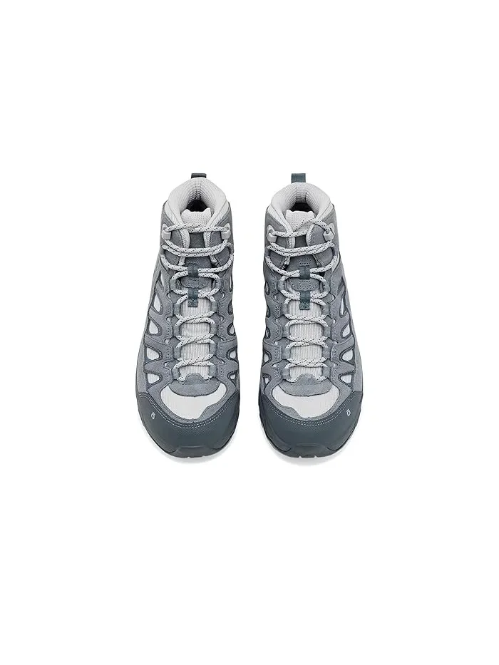 Кроссовки для хайкинга Sawtooth Ascent Mid B-dry Oboz — изображение 3 из 5, серый