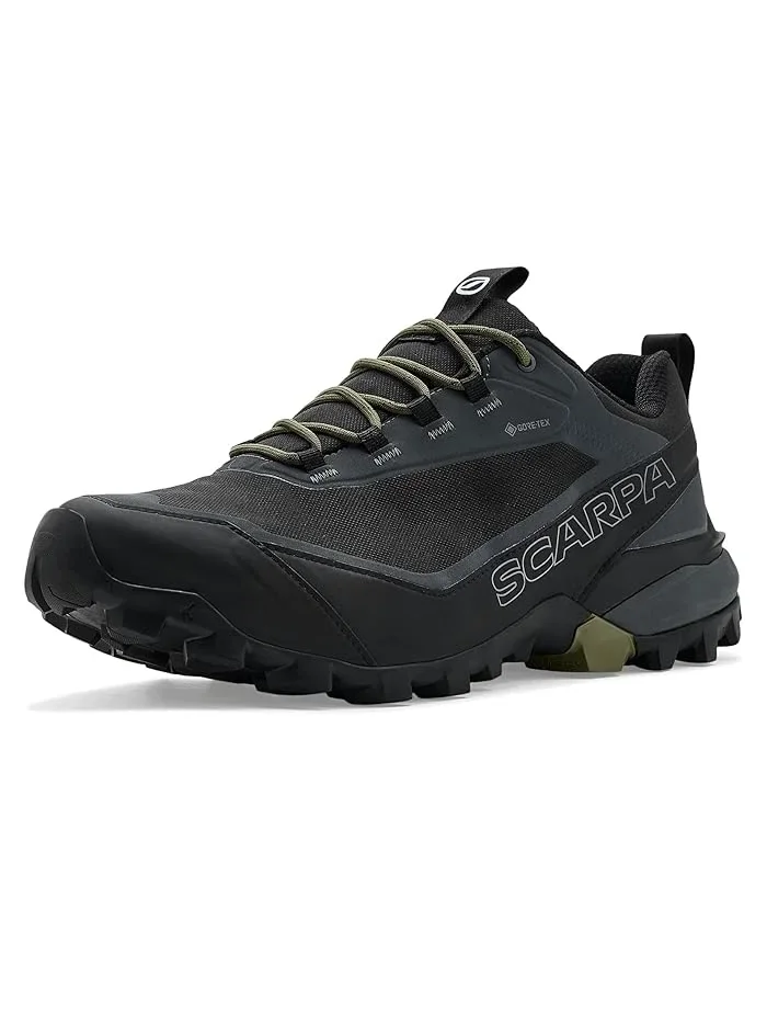 Треккинговые ботинки Ribelle Cross 2 GTX Scarpa — изображение 2 из 5, черный/оливковый