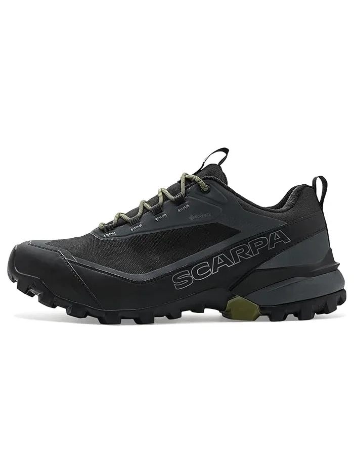 Треккинговые ботинки Ribelle Cross 2 GTX Scarpa — изображение 5 из 5, черный/оливковый