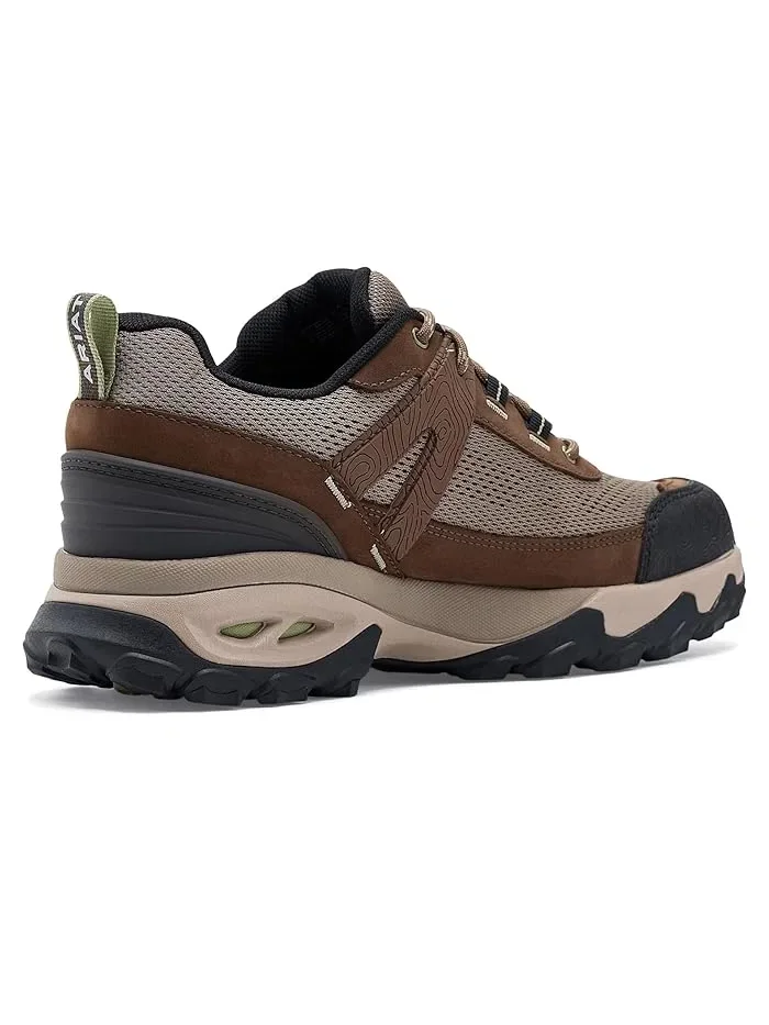 Кроссовки походные водонепроницаемые Traverse Low H2O Ariat — изображение 4 из 5, коричневый