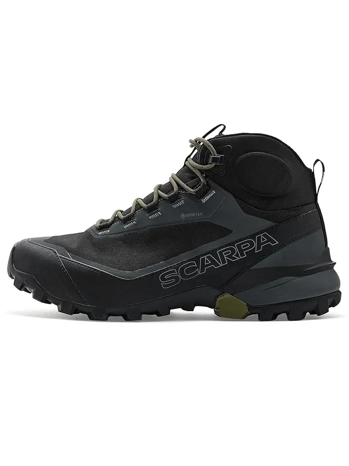 Кроссовки для хайкинга Ribelle Cross 2 GTX Scarpa — изображение 5 из 5, черный/оливковый