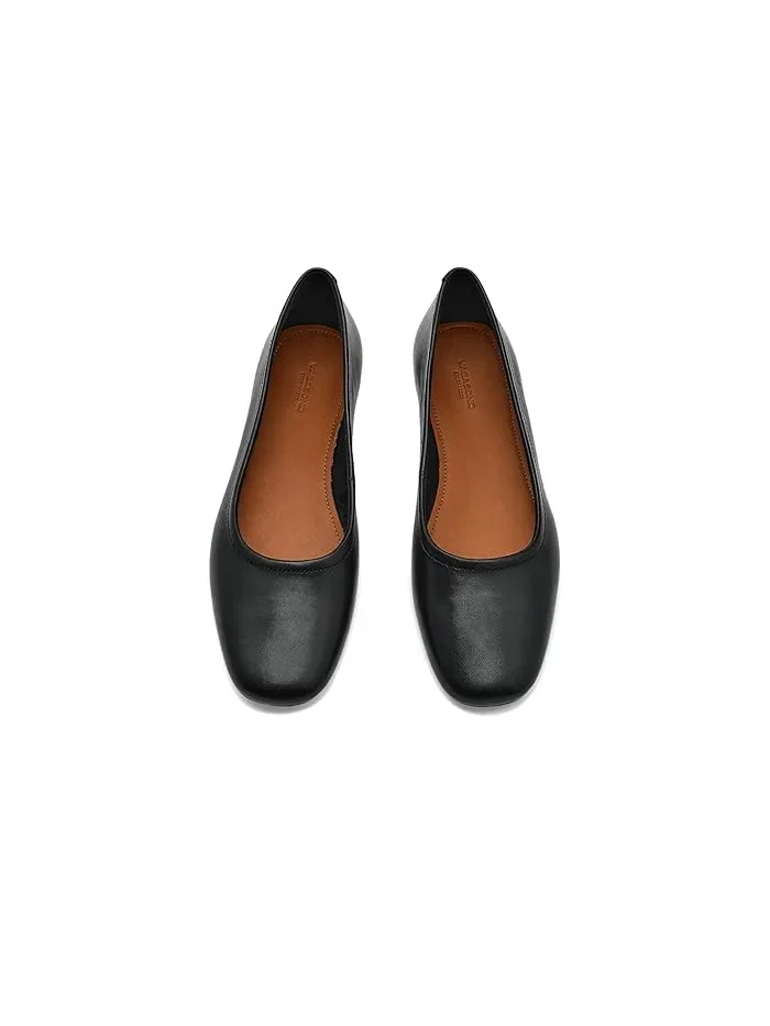 Туфли балетки с квадратным носком Jolin Vagabond Shoemakers — изображение 3 из 5, черный
