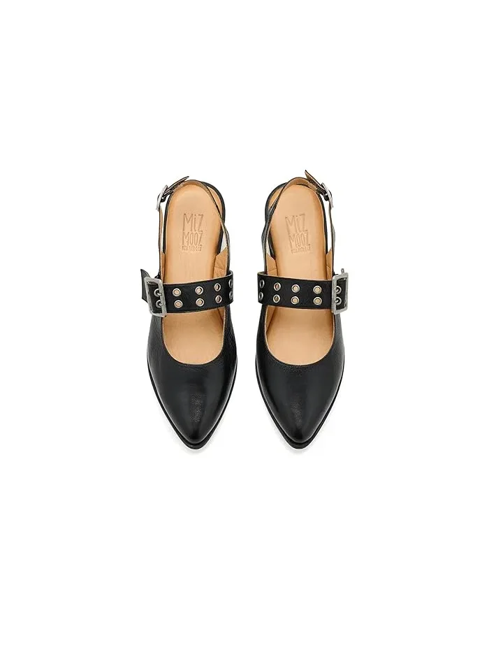 Туфли балетки Freya Sling Back Miz Mooz — изображение 3 из 5, черный