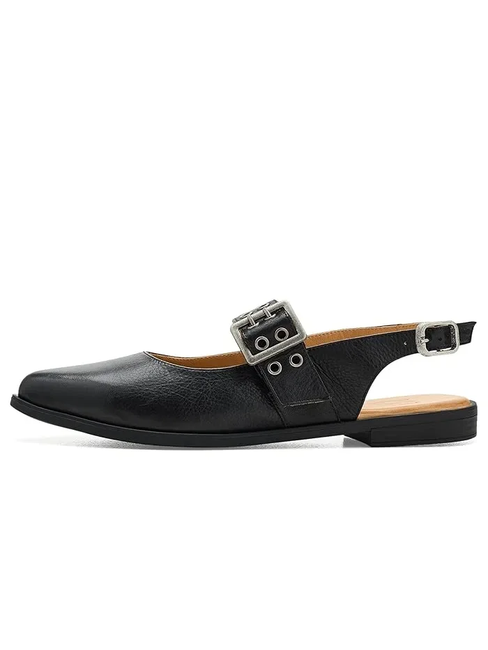 Туфли балетки Freya Sling Back Miz Mooz — изображение 5 из 5, черный