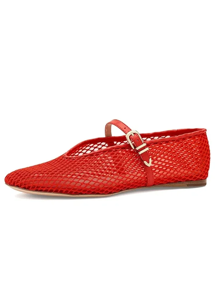 Балетки Mesh Margot Mj Favorite Daughter — изображение 2 из 5, томатный