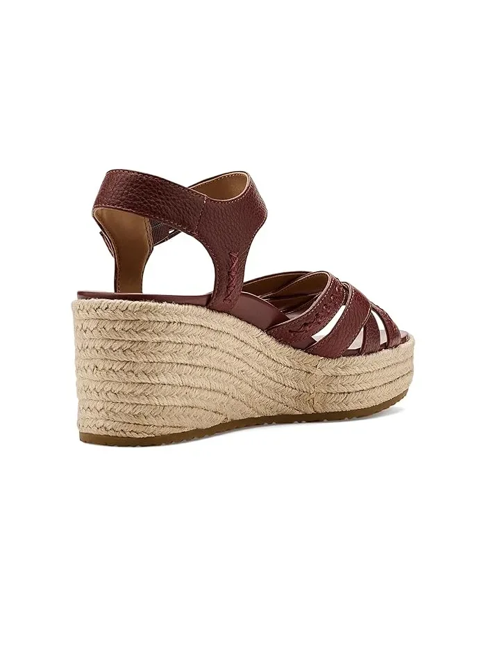 Туфли-эспадрильи на платформе Dana VIONIC, Sable Tumbled Leather — 4