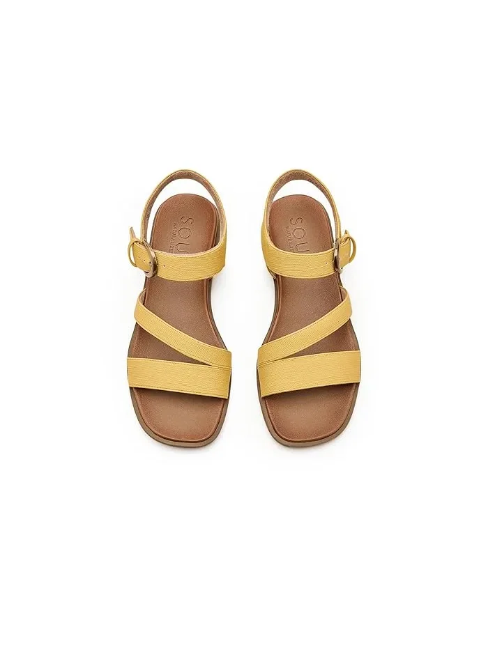 Сандалии с регулируемым ремешком Jayvee Naturalizer — изображение 2 из 4, желтый