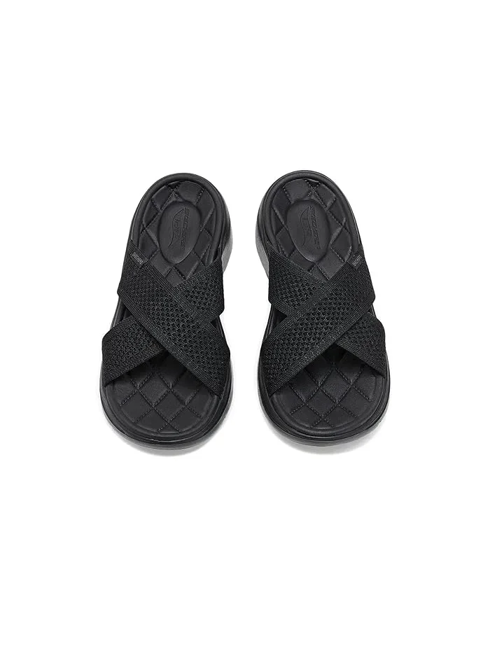 Сандалии с поддержкой свода стопы On-The-Go GO Walk Arch Fit 2.0 SKECHERS — изображение 3 из 5, черный/черный