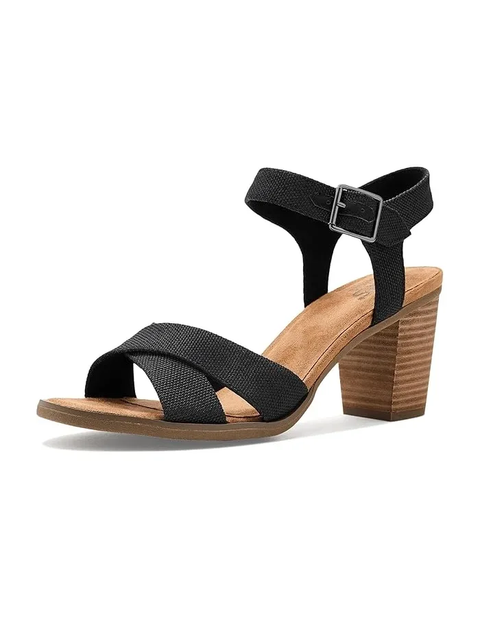 Босоножки на каблуке Majorca TOMS — изображение 2 из 5, черный