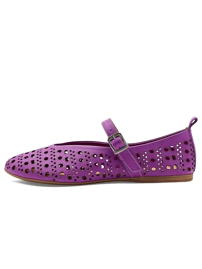 Туфли-лодочки кожаные Kass Flats Miz Mooz — изображение 5 из 5, фиолетовый