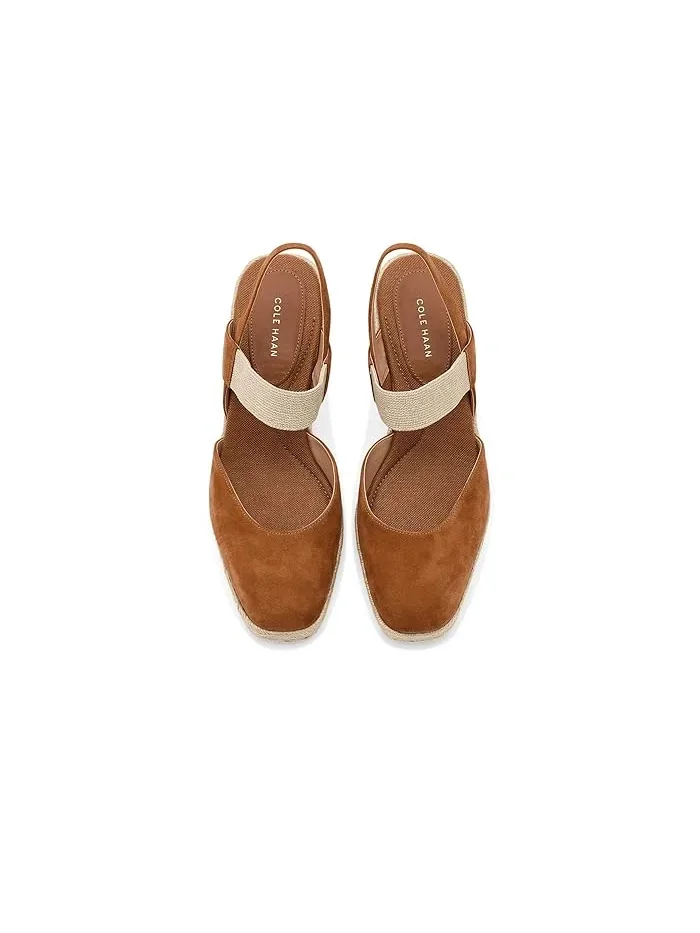 Туфли-лодочки на каблуке Cloudfeel Kenna Espadrille Wedge Cole Haan — изображение 3 из 5, бежевый