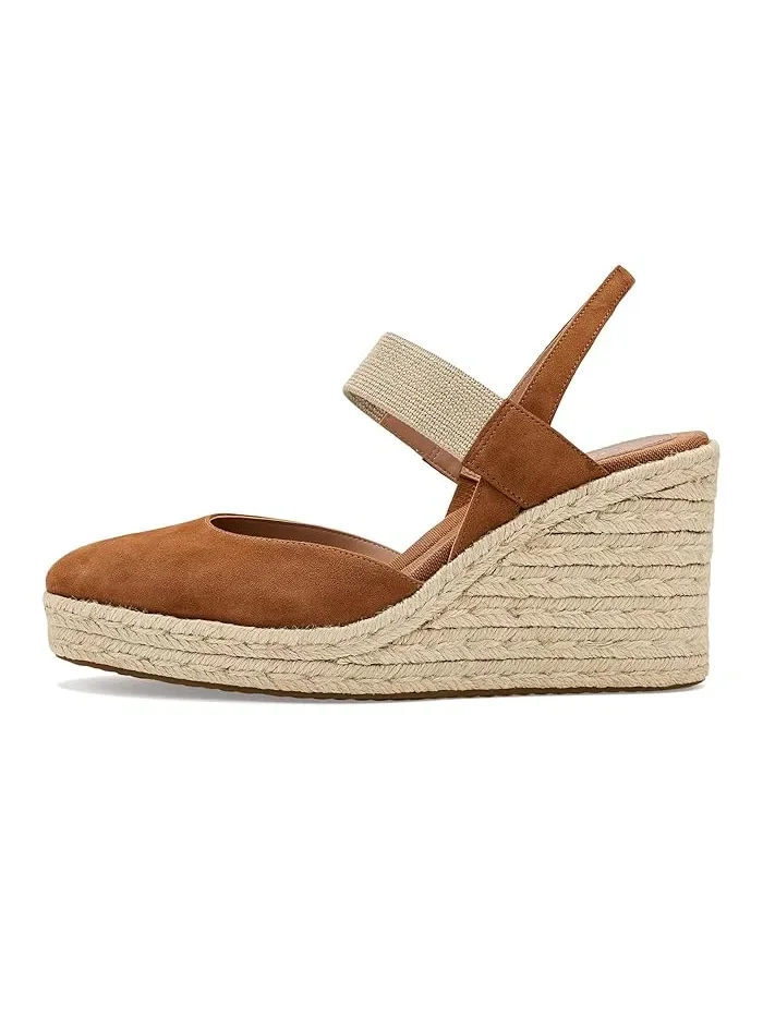 Туфли-лодочки на каблуке Cloudfeel Kenna Espadrille Wedge Cole Haan — изображение 5 из 5, бежевый