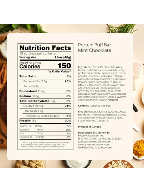 ProMix Protein Puff Bars протеиновые батончики — 2