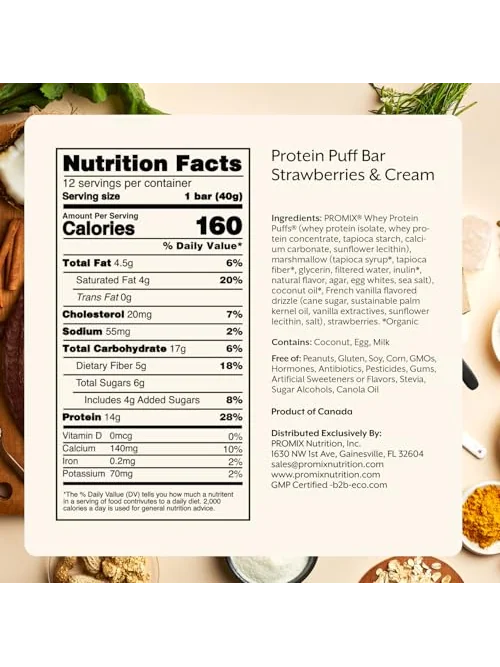 ProMix Protein Puff Bars протеиновые батончики — 6