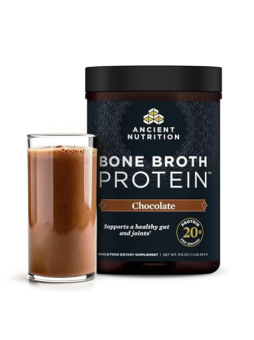 Ancient Nutrition коллаген из костного бульона, шоколад — 1