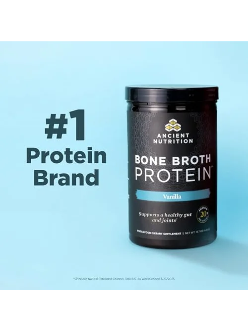 Ancient Nutrition коллаген из костного бульона, шоколад — 3