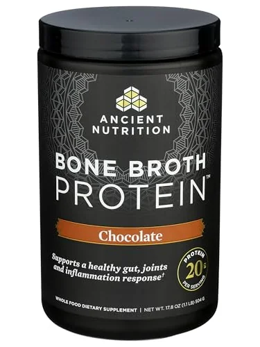 Ancient Nutrition коллаген из костного бульона, шоколад — 4