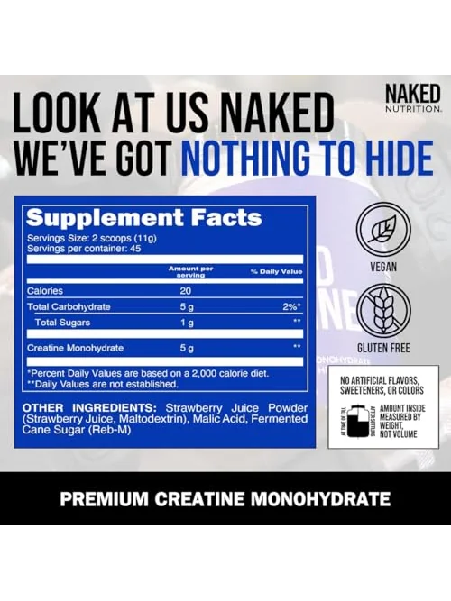 NAKED Pure Micronized креатин моногидрат — 4