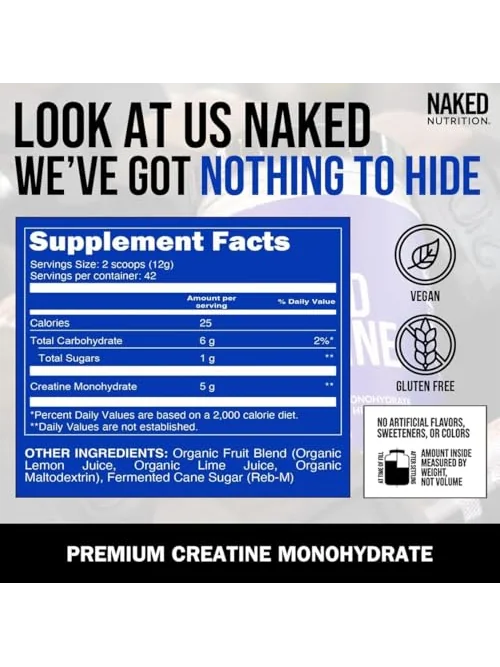 NAKED Pure Micronized креатин моногидрат — 4