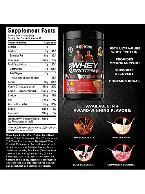 Six Star Whey Protein Plus сывороточный протеин — 2