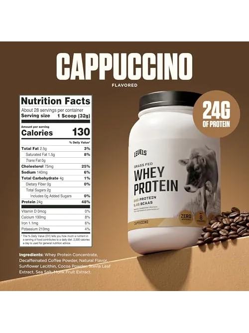 Levels Grass Fed Whey Protein Powder — протеиновый порошок — 3