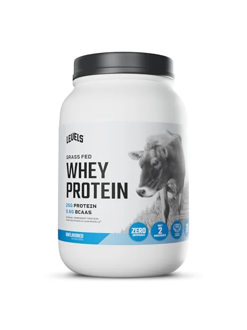 Levels Grass Fed Whey Protein — протеиновый порошок без добавок, 2 фунта — 1