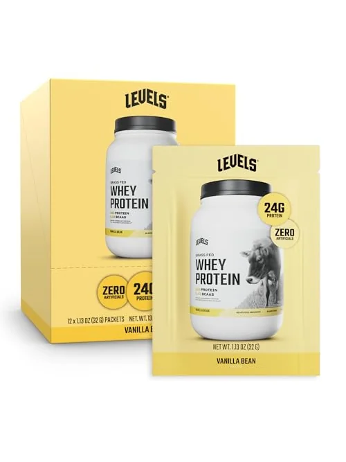 Levels Grass Fed Whey Protein Powder — протеиновый порошок, Ваниль — 1