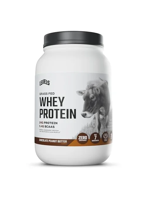 Levels Grass Fed Whey Protein — сывороточный протеин, 2 фунта — 1