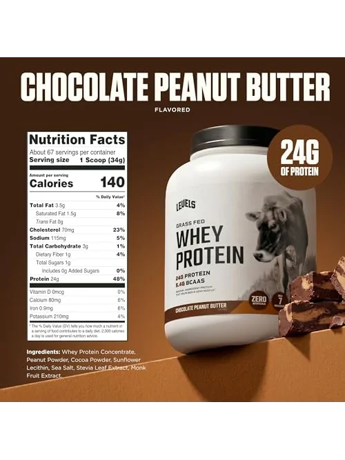 Levels Grass Fed Whey Protein — сывороточный протеин — 3