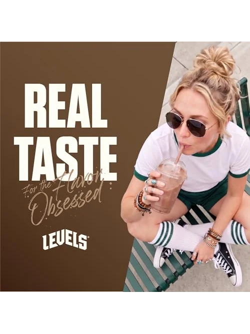 Levels Grass Fed Whey Protein Powder — сывороточный протеин, двойной шоколад — 4