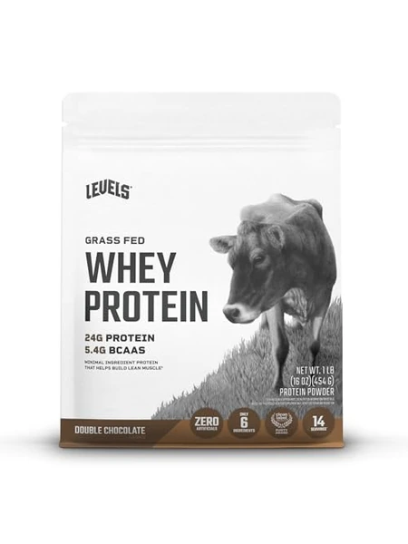 Levels Grass Fed Whey Protein — сывороточный протеин, 1 фунт