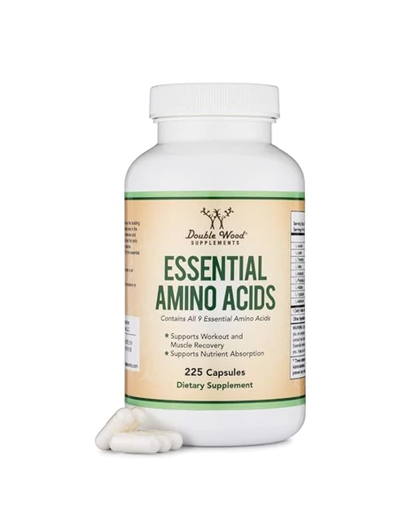 Double Wood Essential Amino Acids — аминокислоты — белый